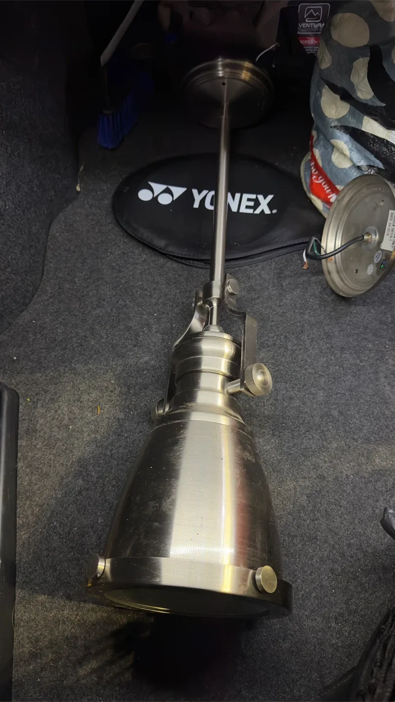 Kitchen island stainless steel lights image indicator(2)