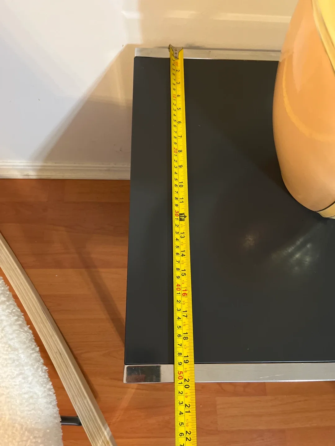 Side Table with Chrome Frame image indicator(7)