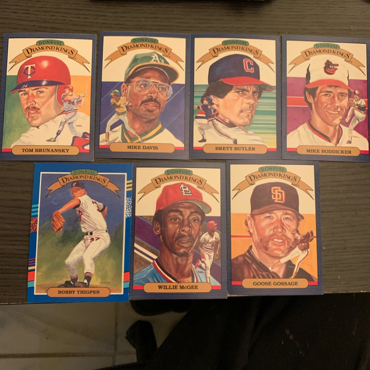 Donruss Diamond Kings Baseball Cards