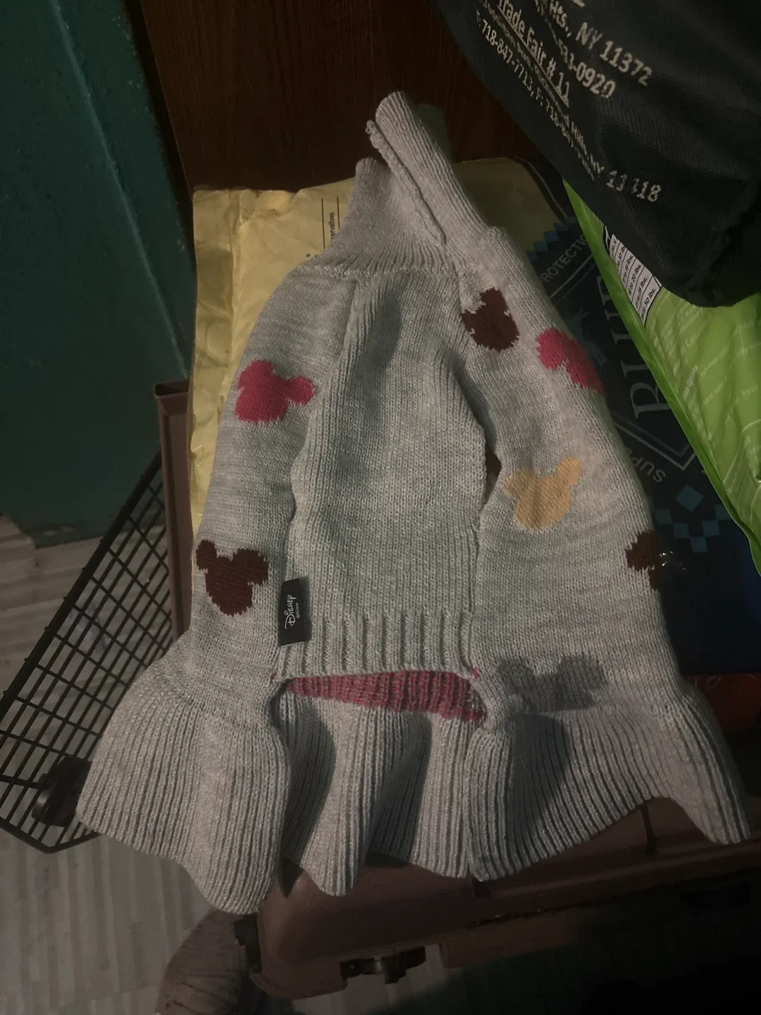 Disney Mickey Mouse Dog Sweater - Size M