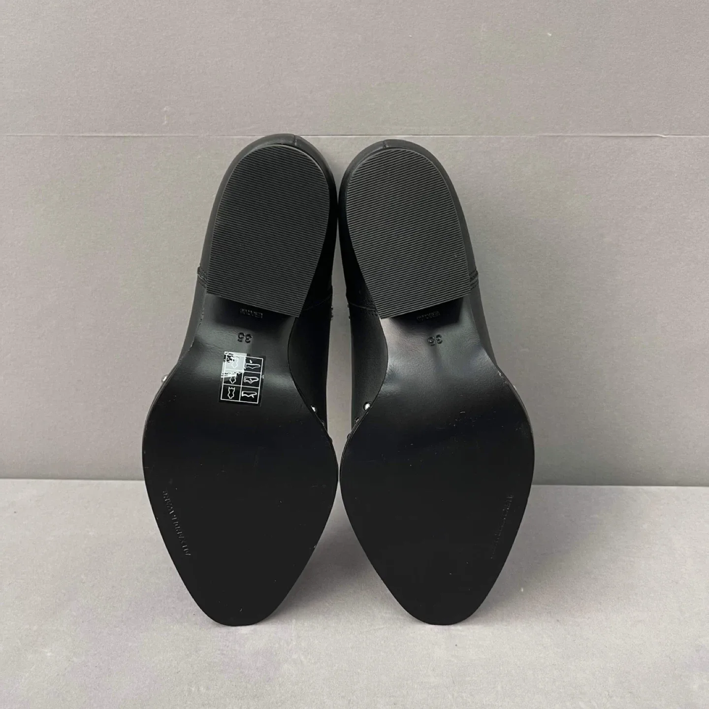 Alexander Wang studded black  boots, size 35 image indicator(5)