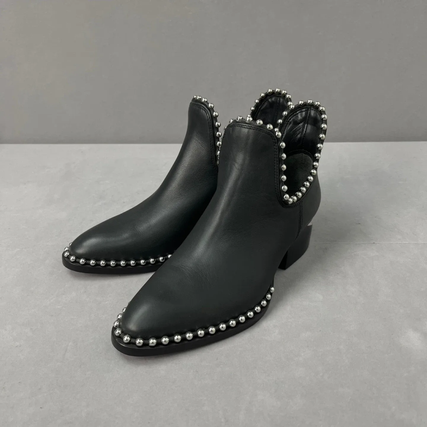 Alexander Wang studded black  boots, size 35