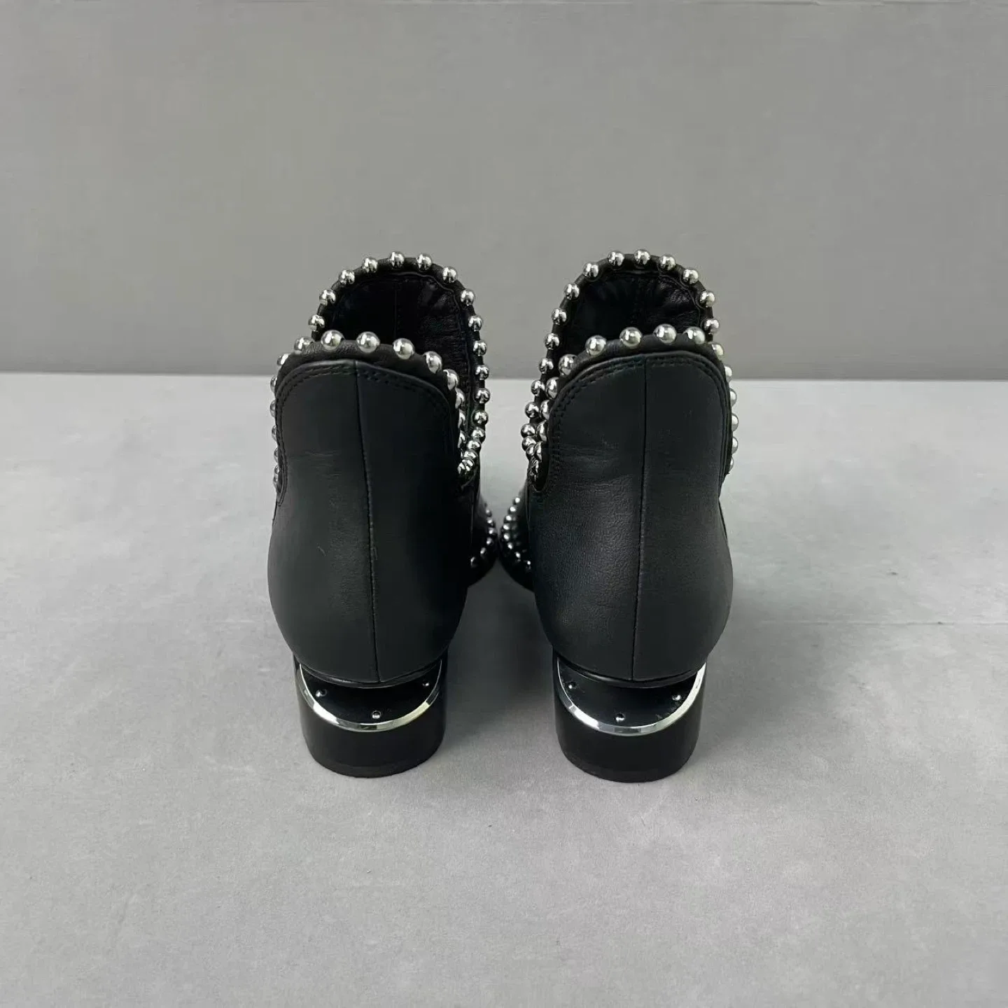 Alexander Wang studded black  boots, size 35 image indicator(4)