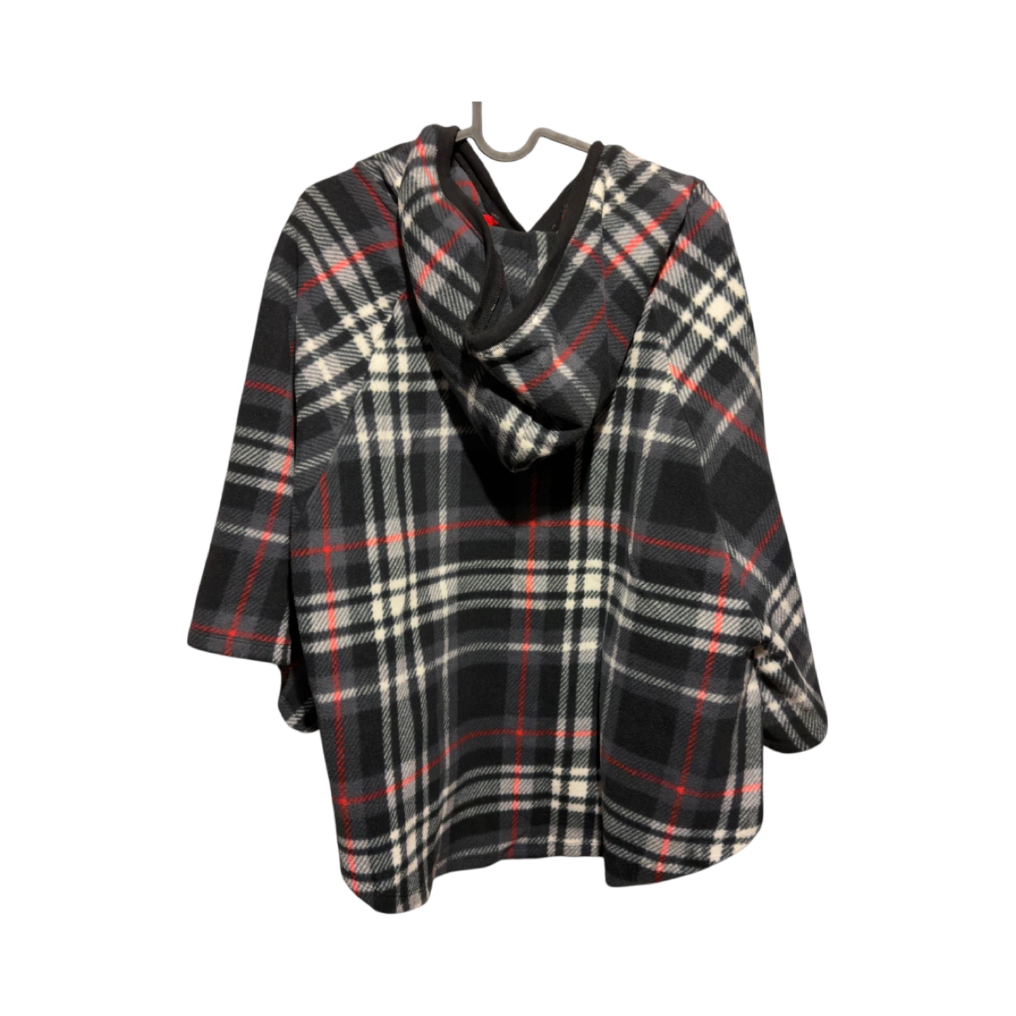 Cuddl Duds Plaid Poncho - Size S - photo 2