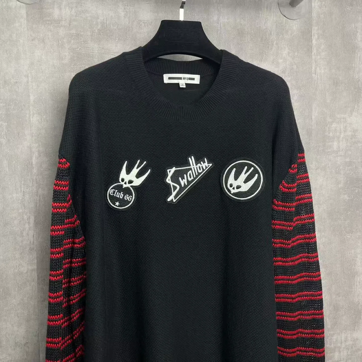 McQ Alexander McQueen Swallow Knit Dress image indicator(2)