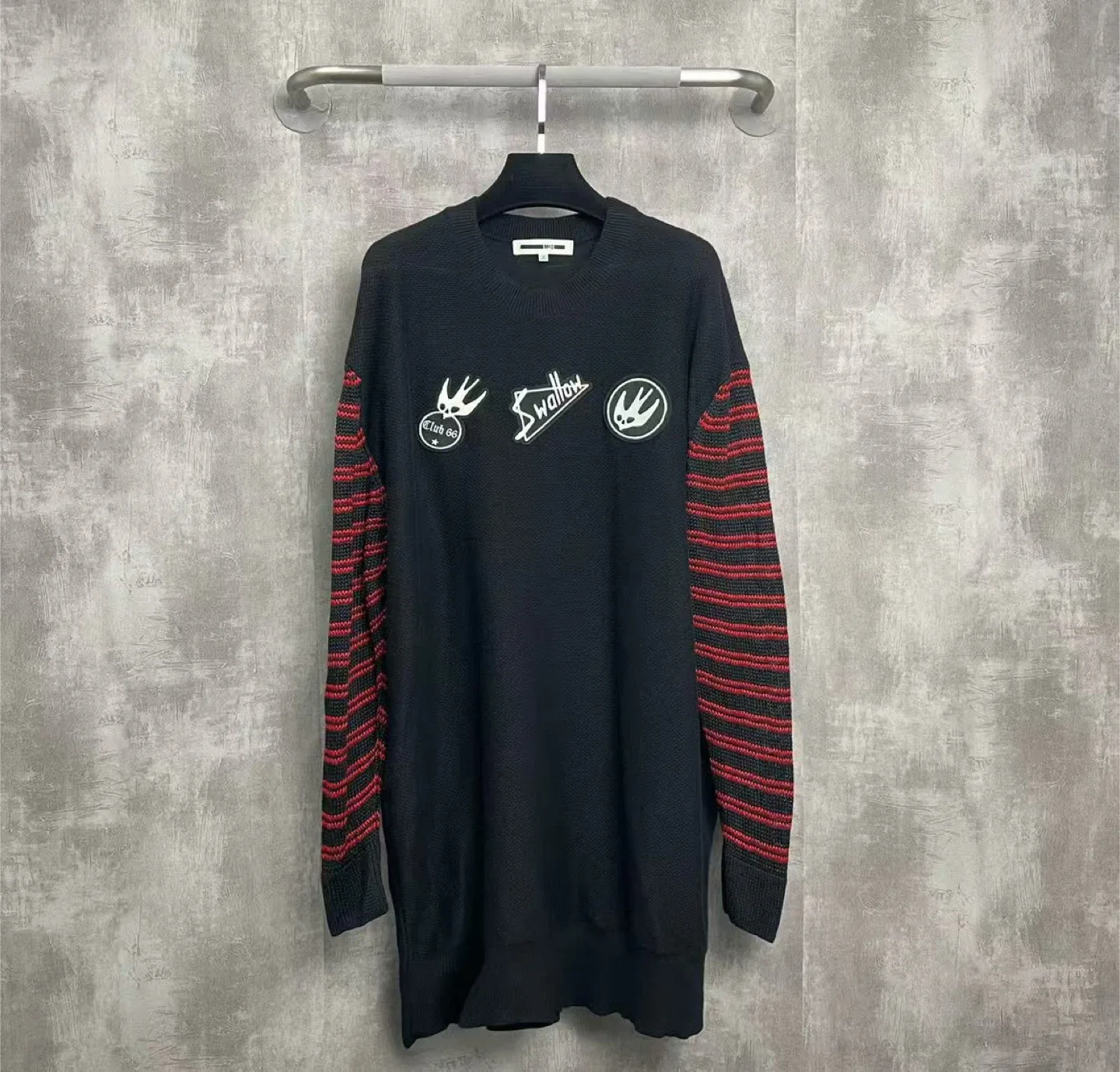 McQ Alexander McQueen Swallow Knit Dress