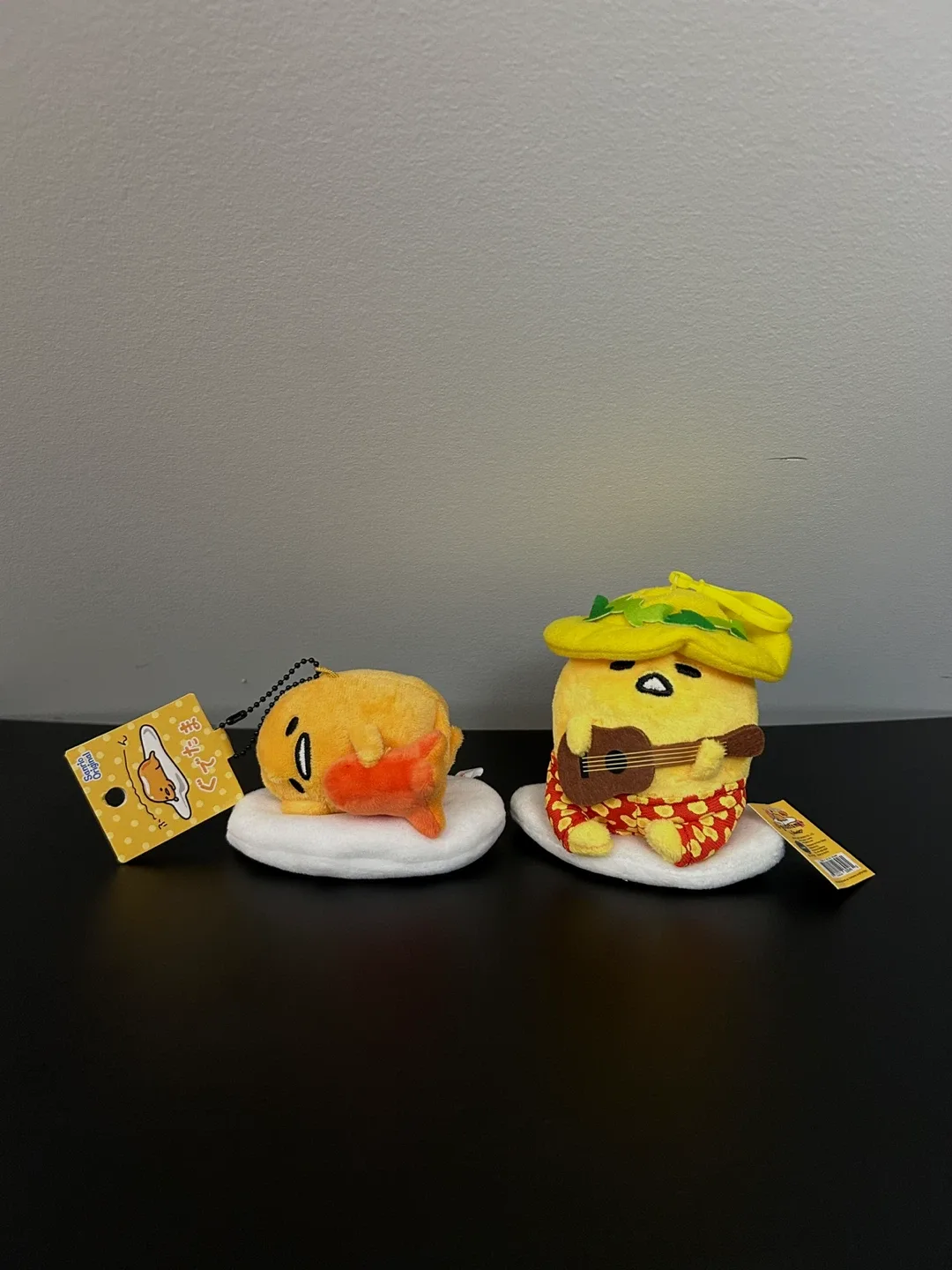 Sanrio Gudetama Mascot Keychain Plushies