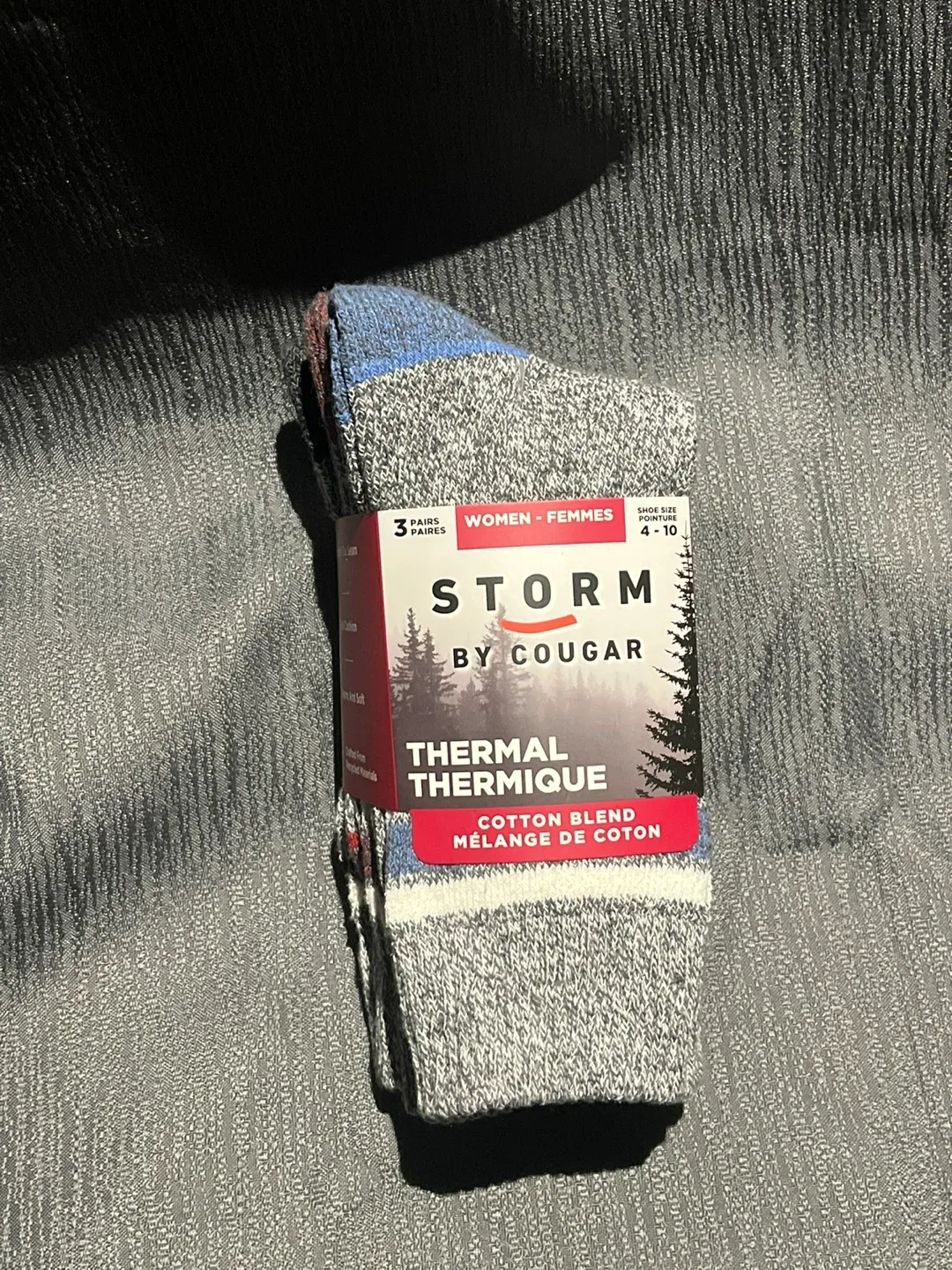 Storm by Cougar Thermal Socks, Women's Size 4-10