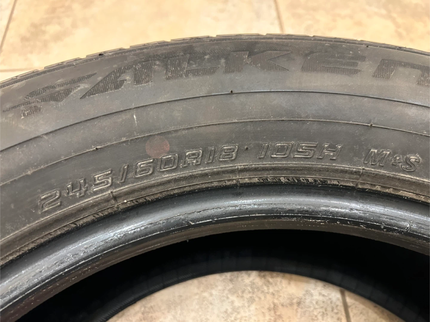Falken Ziex Ze001A/S Tire 245/60R18 - photo 3
