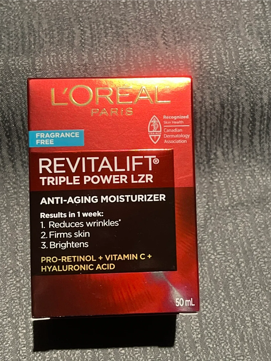 New L'Oréal Revitalift Triple Power LZR Moisturizer