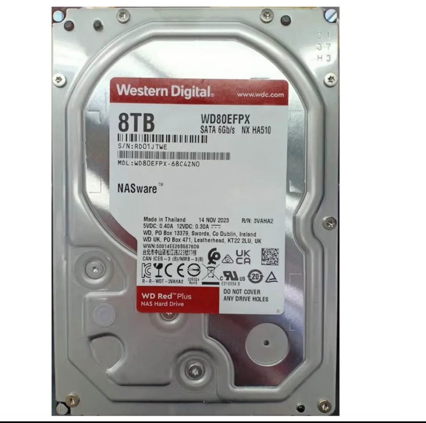 8Tb - WD Red Plus 3.5" NAS HDD image indicator(2)