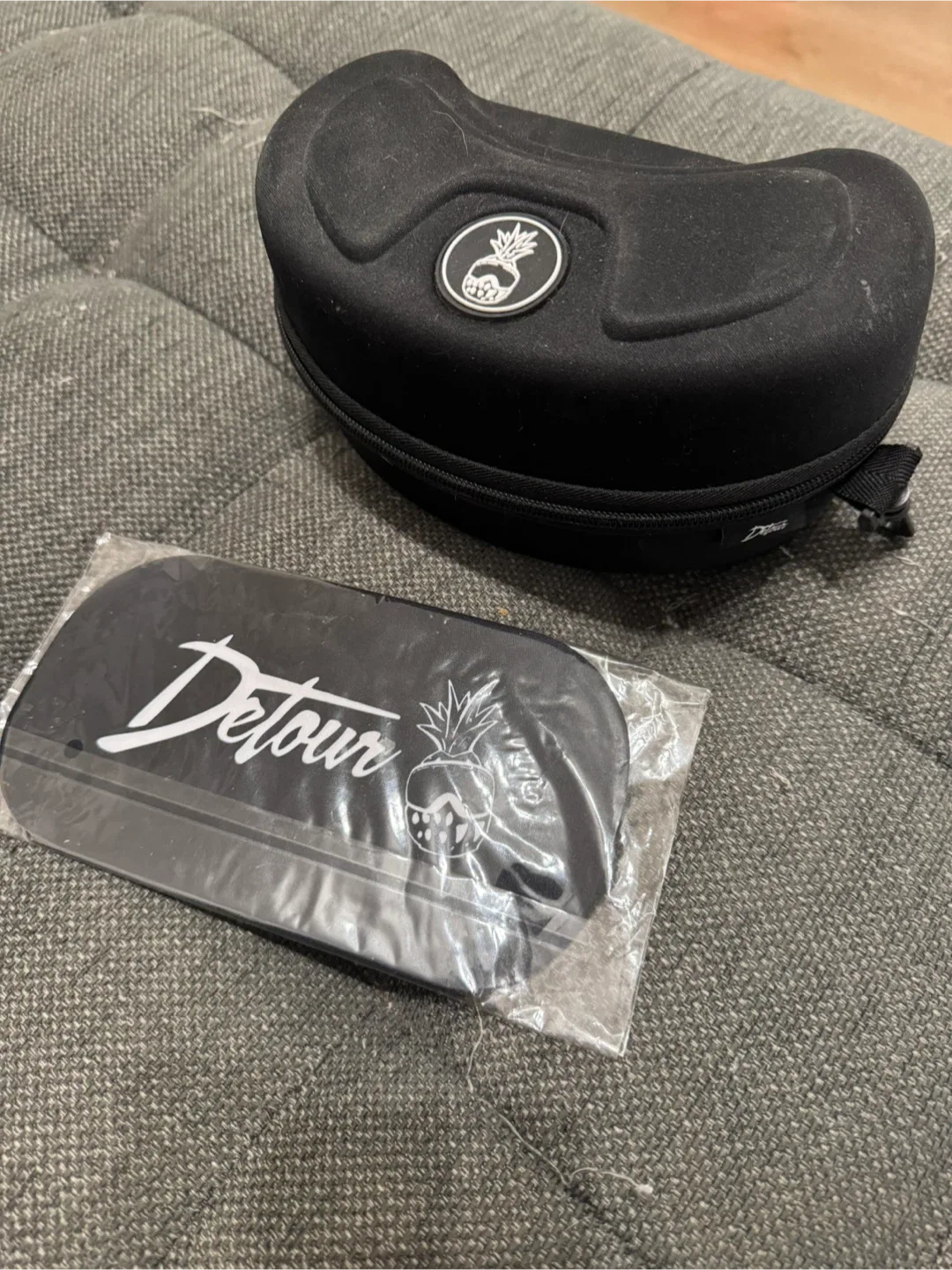 Detour Sunglasses with Case and Helmet- New