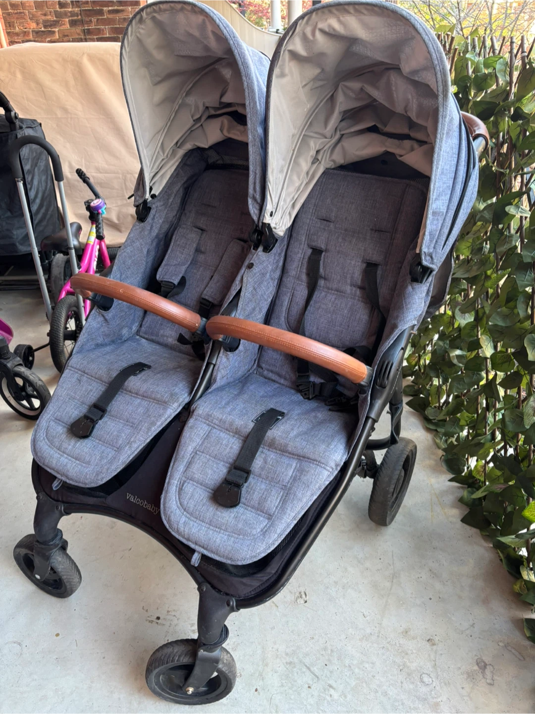 Valco Baby Twin Stroller - Grey - photo 2