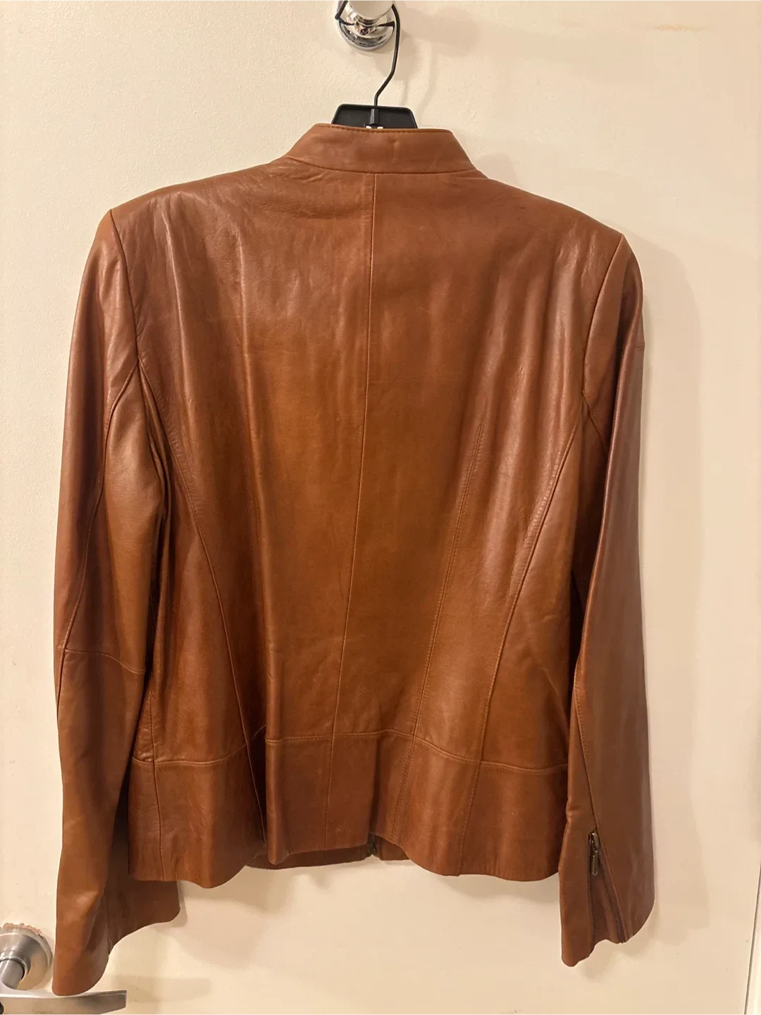 Alfani Genuine Leather Jacket - Size L image indicator(4)