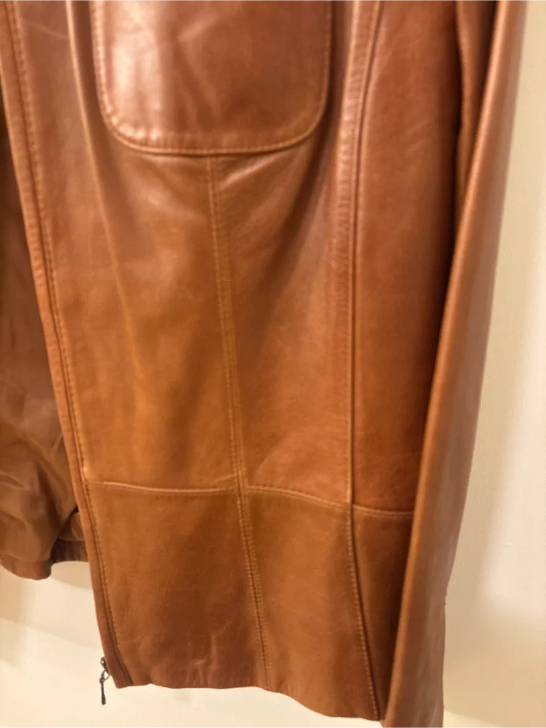 Alfani Genuine Leather Jacket - Size L image indicator(9)