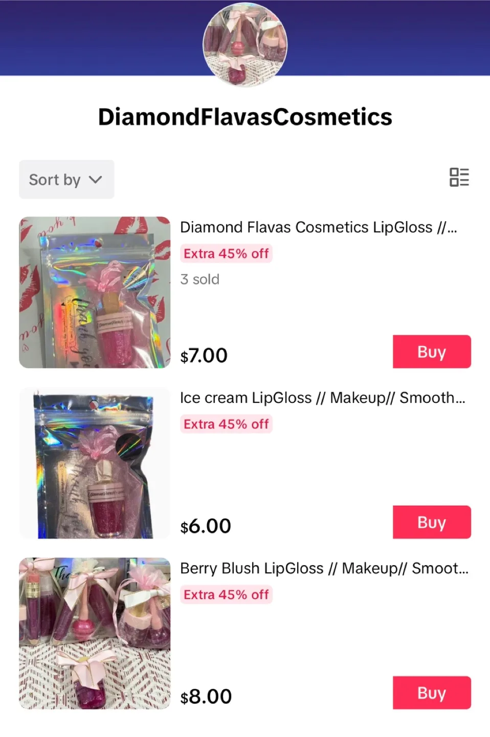 Lip Gloss image indicator(9)