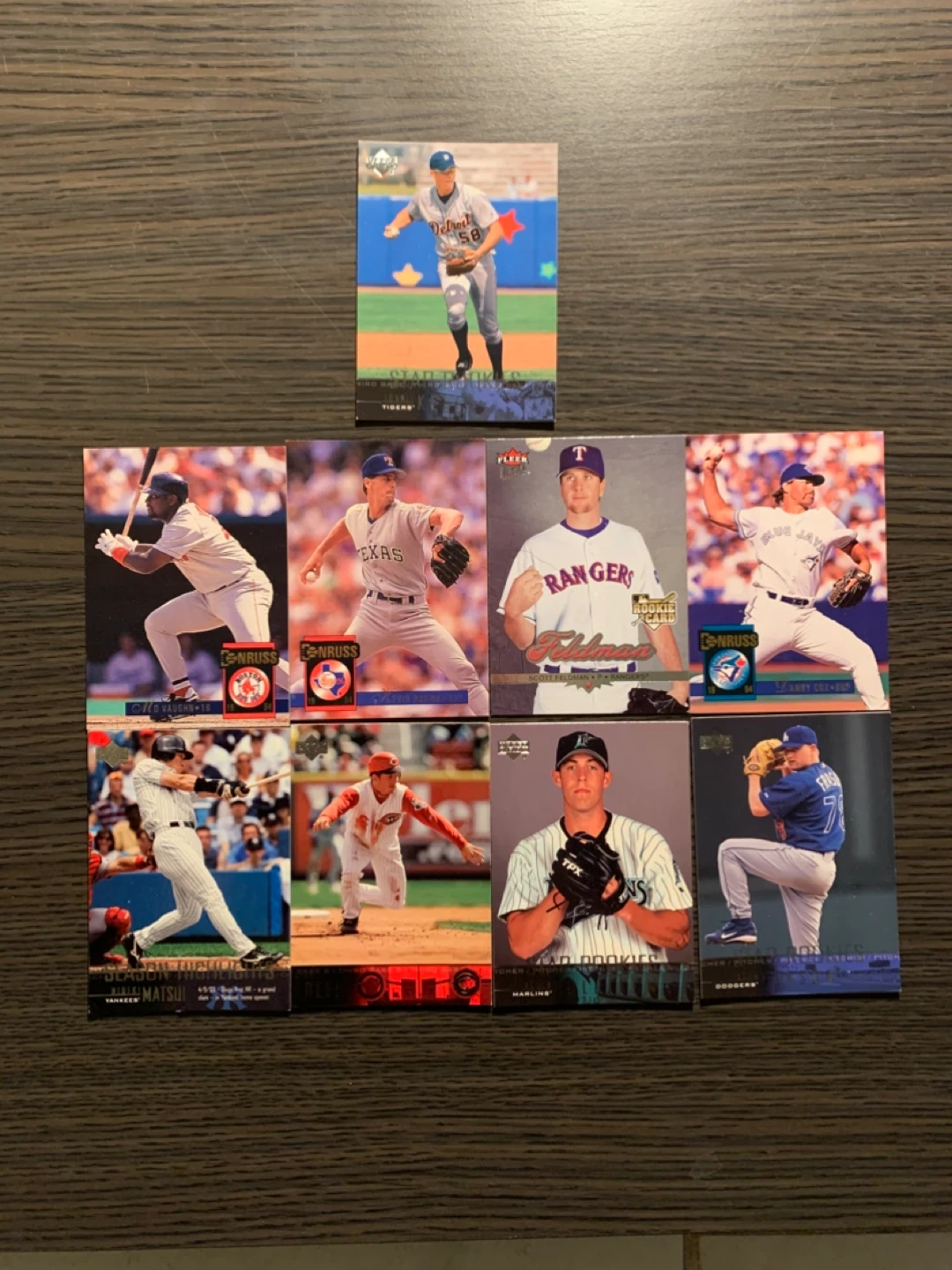 Baseball Trading Cards Lot