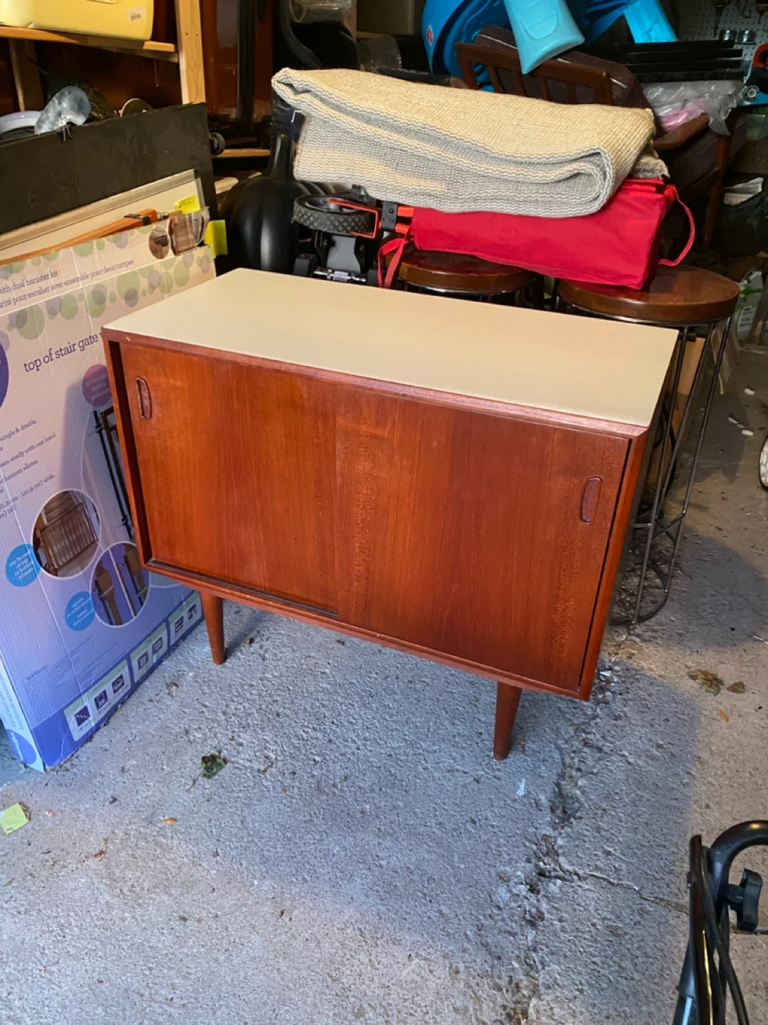 Mid-Century Modern Teak Cabinet - photo 2