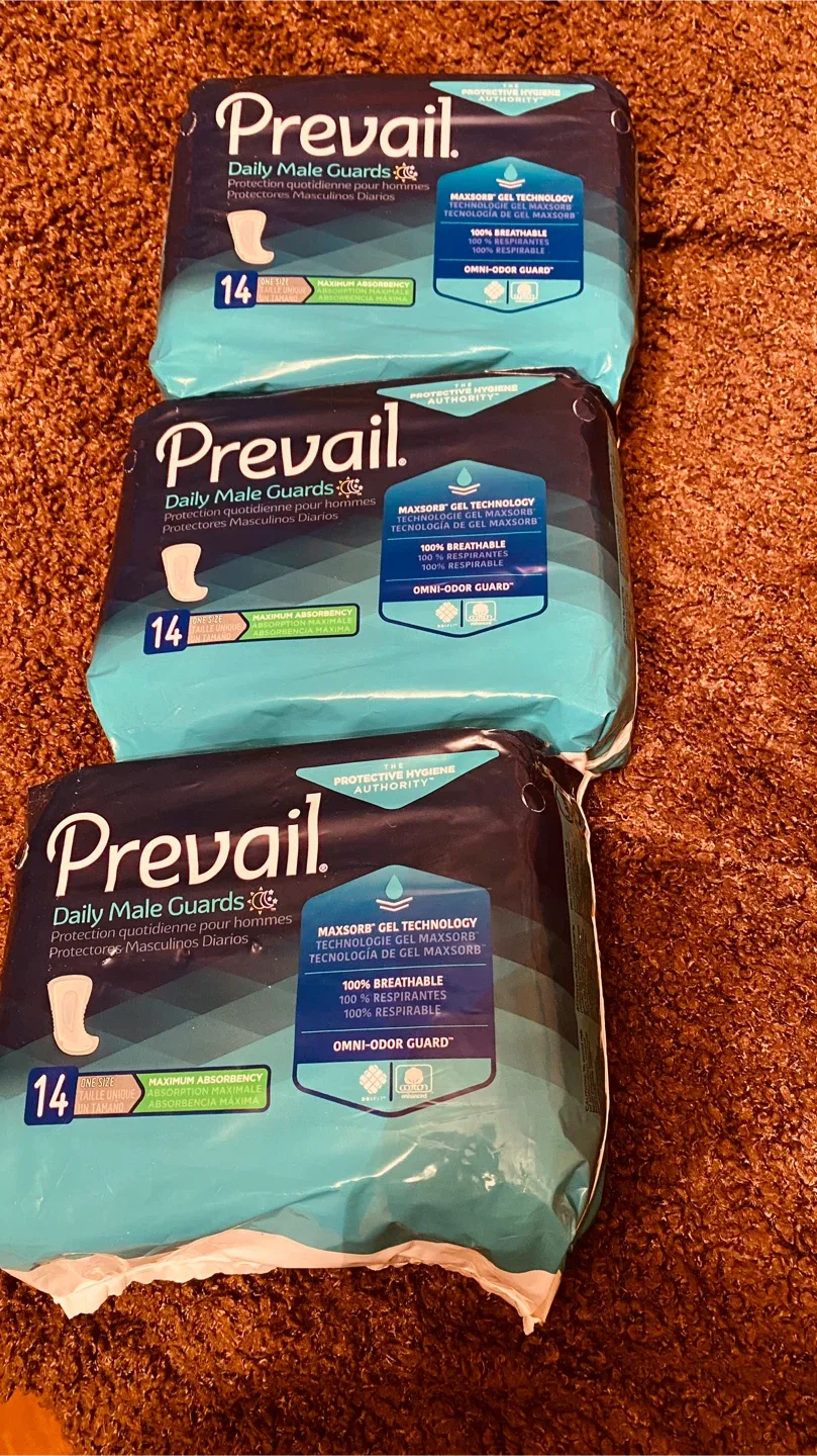 Prevail Daily Male Guards, 14 Count