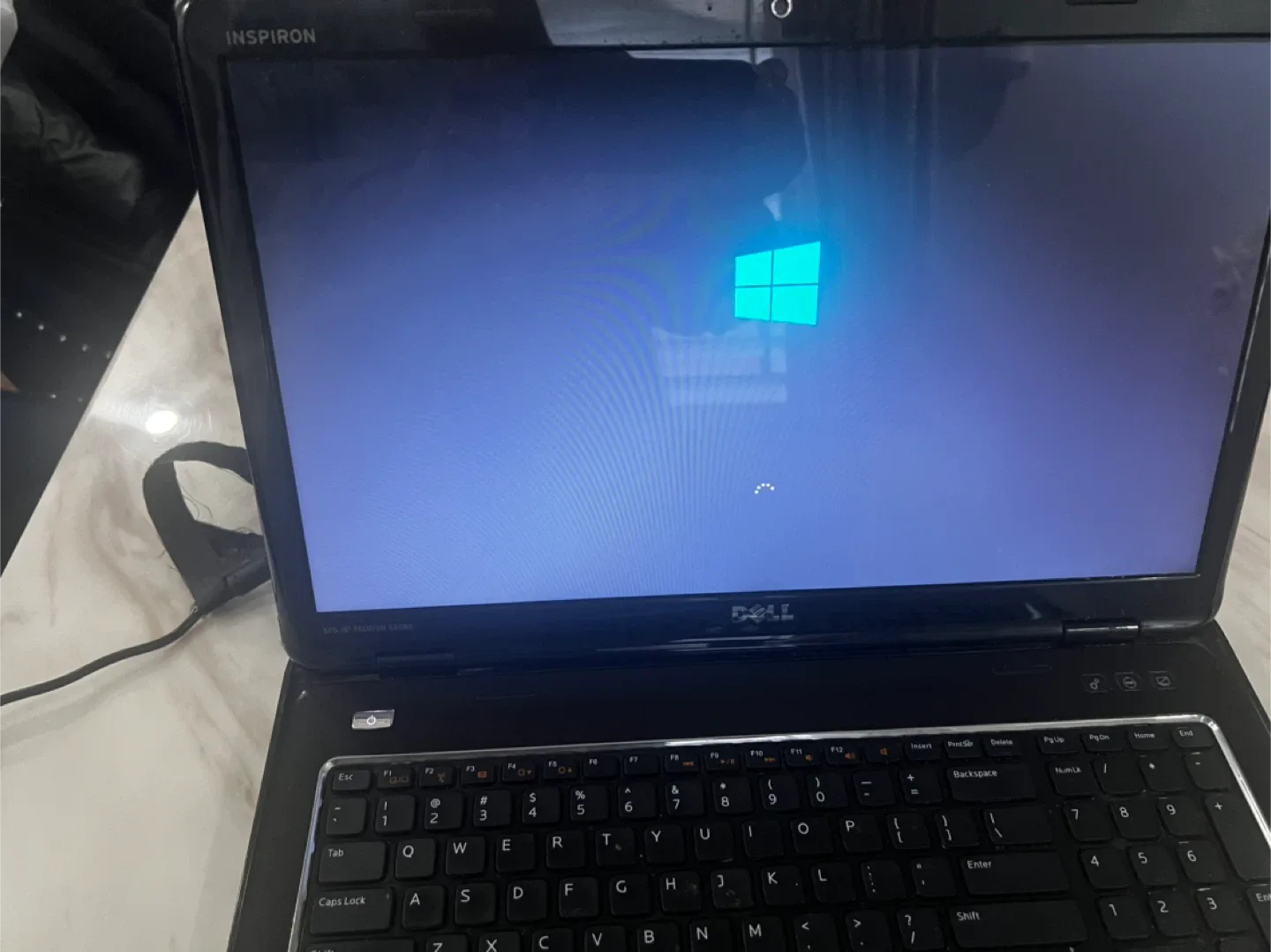 For sale Dell laptop 17” with charger adapter widow 10 image indicator(2)