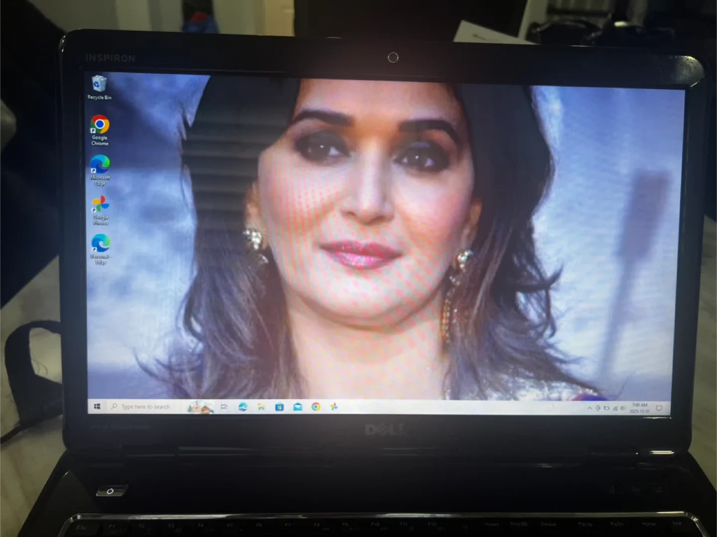 For sale Dell laptop 17” with charger adapter widow 10 image indicator(3)