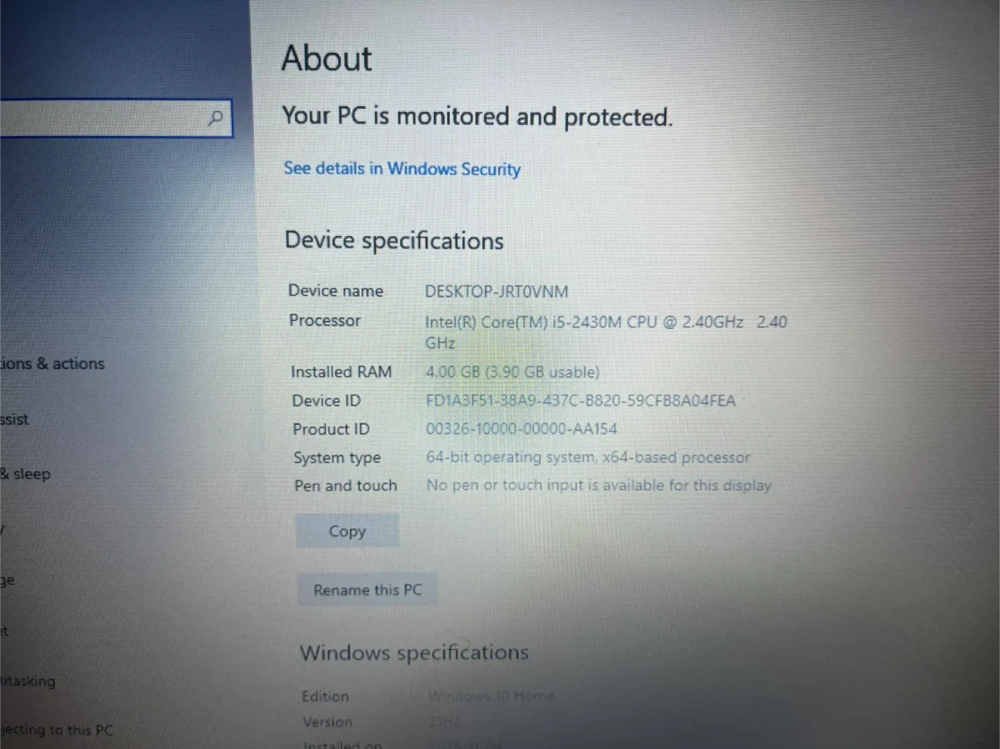 For sale Dell laptop 17” with charger adapter widow 10 image indicator(5)