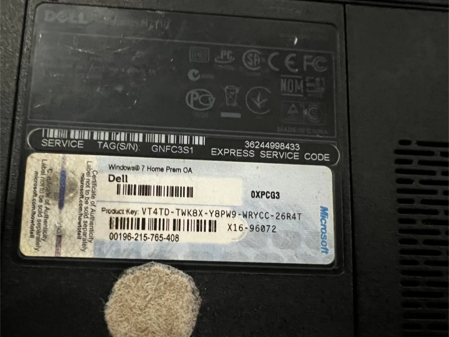 For sale Dell laptop 17” with charger adapter widow 10 image indicator(9)