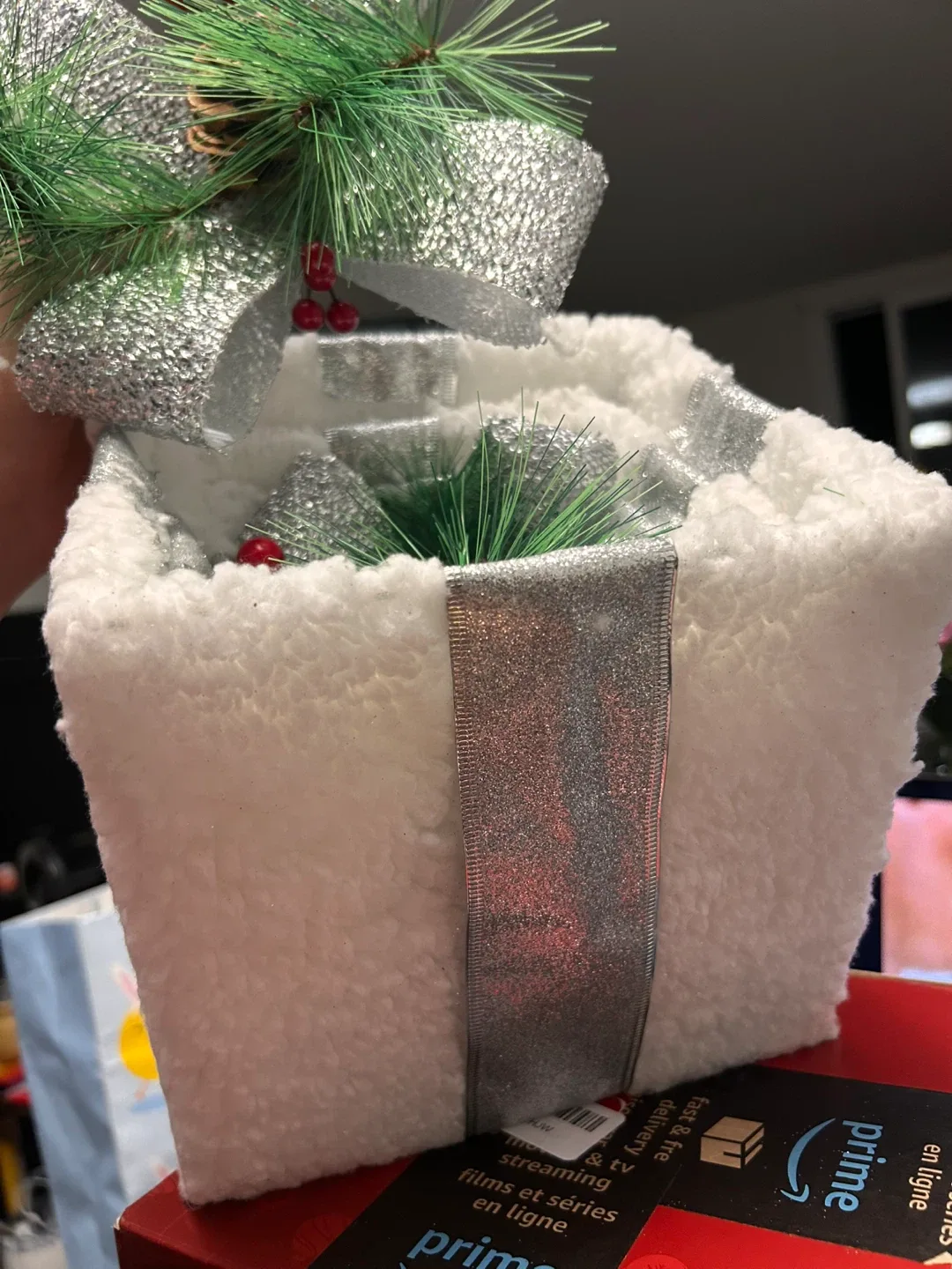 NEW set of 3 Christmas lighted boxes. image indicator(4)