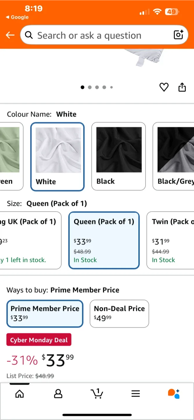 Utopia Bedding Comforter Duvet Insert, Queen Size White image indicator(4)