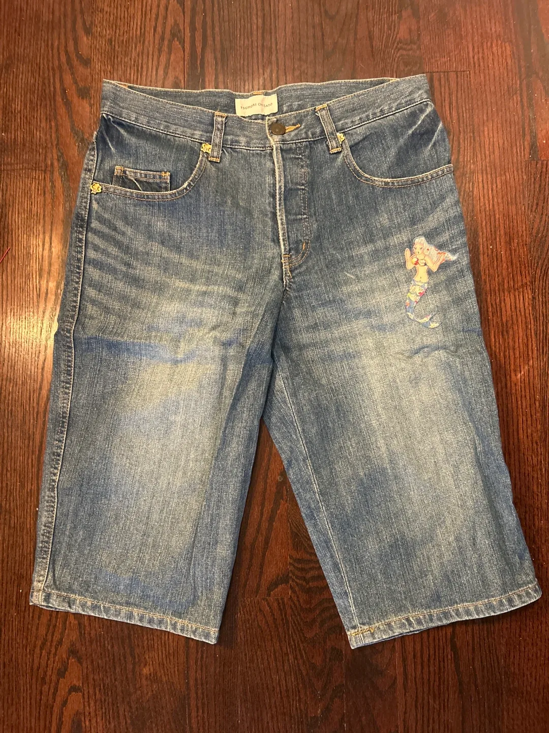Tsumori Chisato Denim Shorts