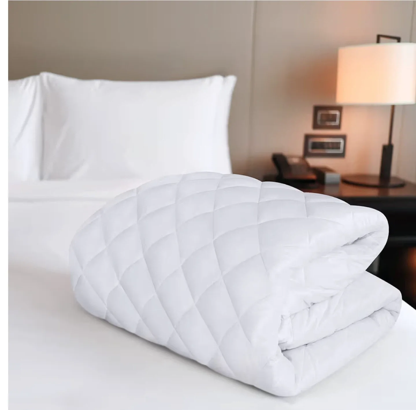 Utopia Bedding King Mattress Pad - New in Box! image indicator(5)