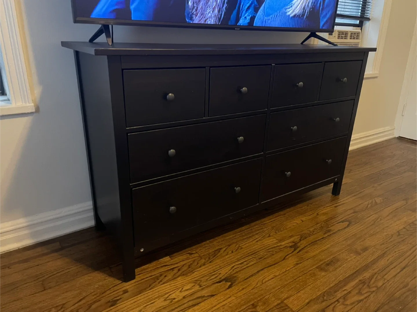 Black Dresser with 10 drawers
