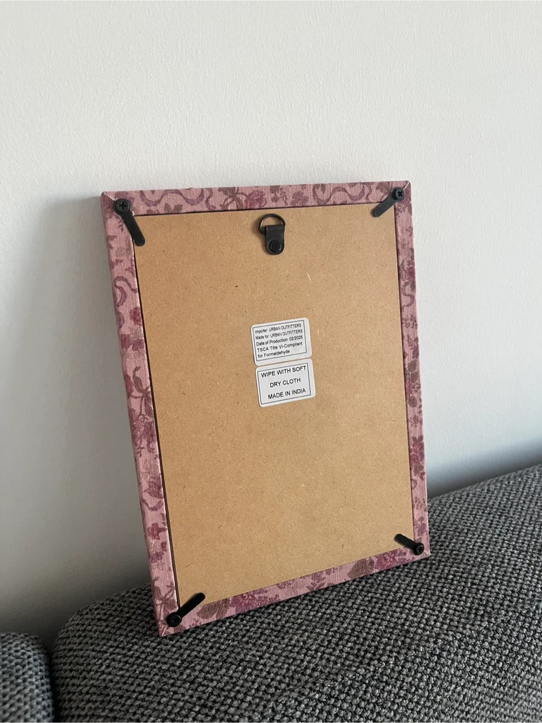 Floral Fabric Polaroid Frame image indicator(6)