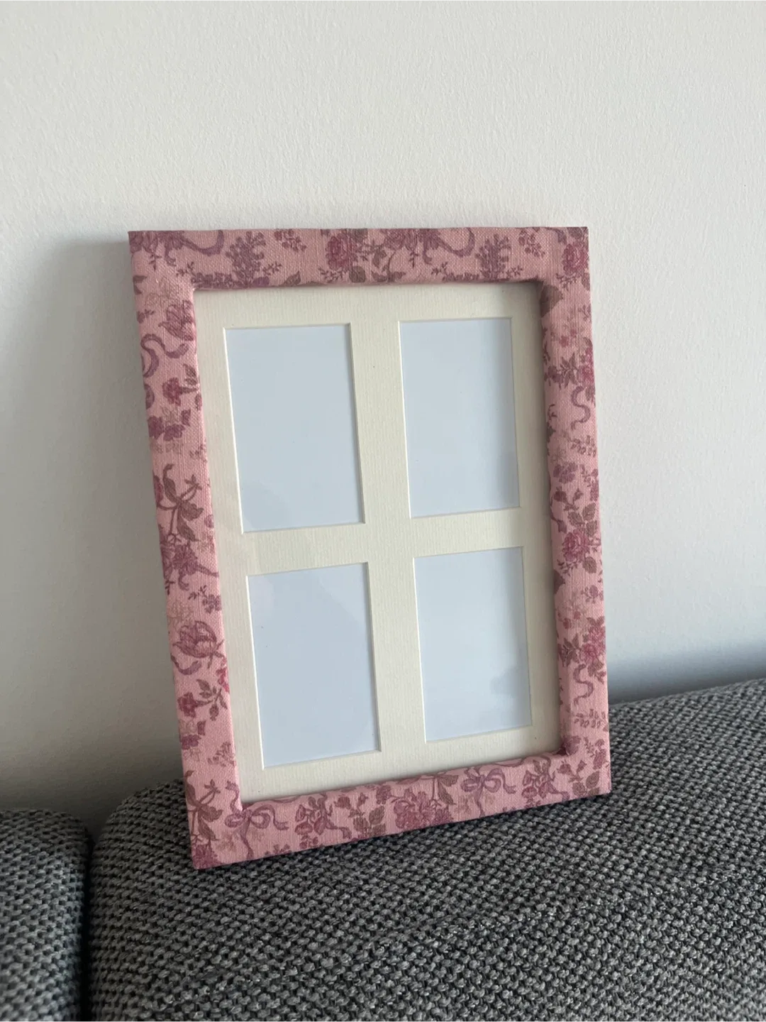 Floral Fabric Polaroid Frame image indicator(3)