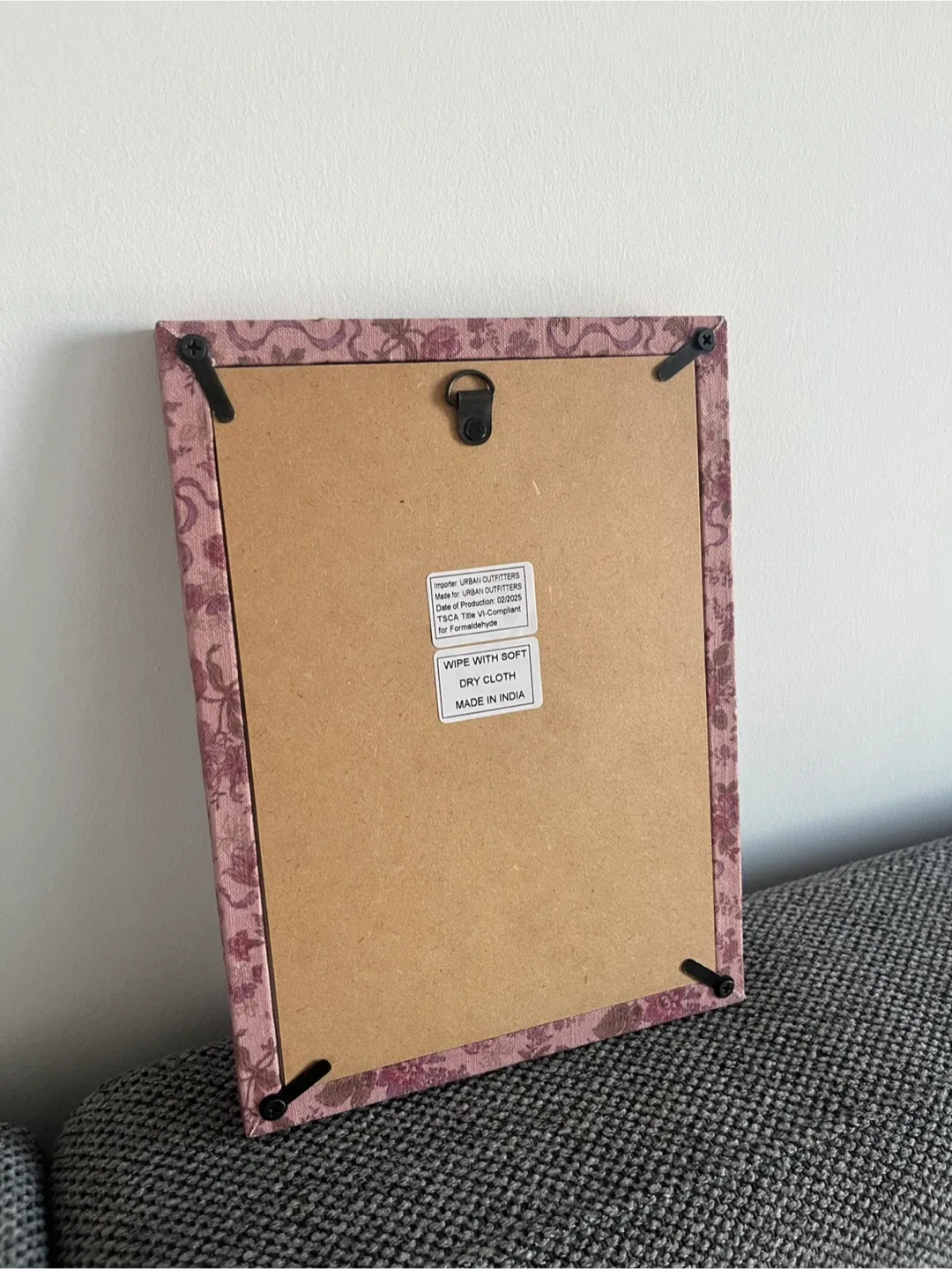 Floral Fabric Polaroid Frame image indicator(7)