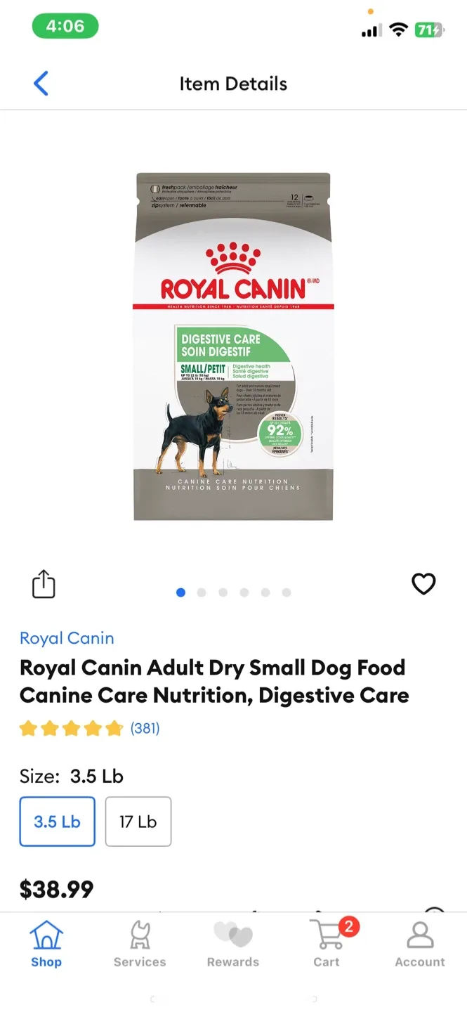 Royal Canin Small Digestive Dog Food ($15 Each) image indicator(4)