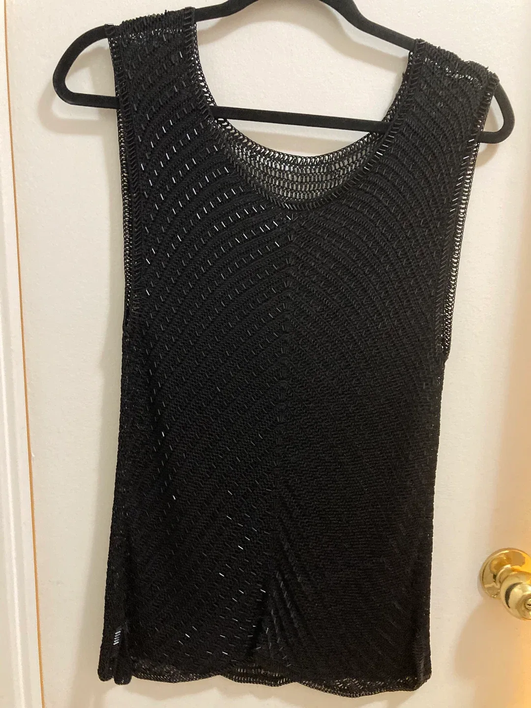 Beaded Sparkly Mesh Top