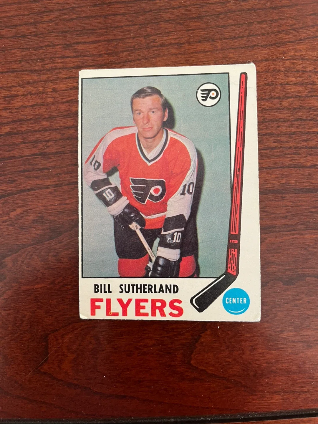 1969-70 O-Pee-Chee #172 Bill Sutherland - Philadelphia Flyers