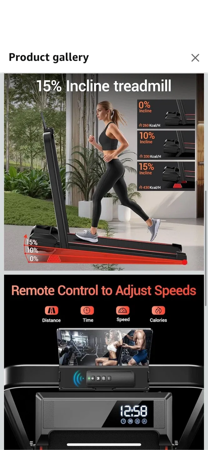 15% Incline Treadmill 7.0MPH image indicator(2)