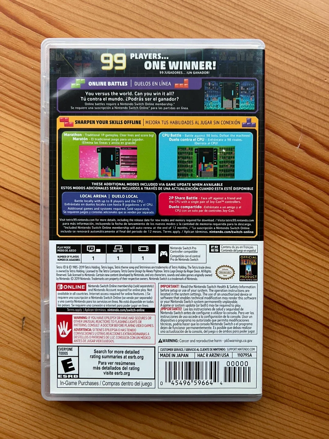Tetris 99 Nintendo Switch Game - MOVING OUT SALE ✈️ image indicator(3)