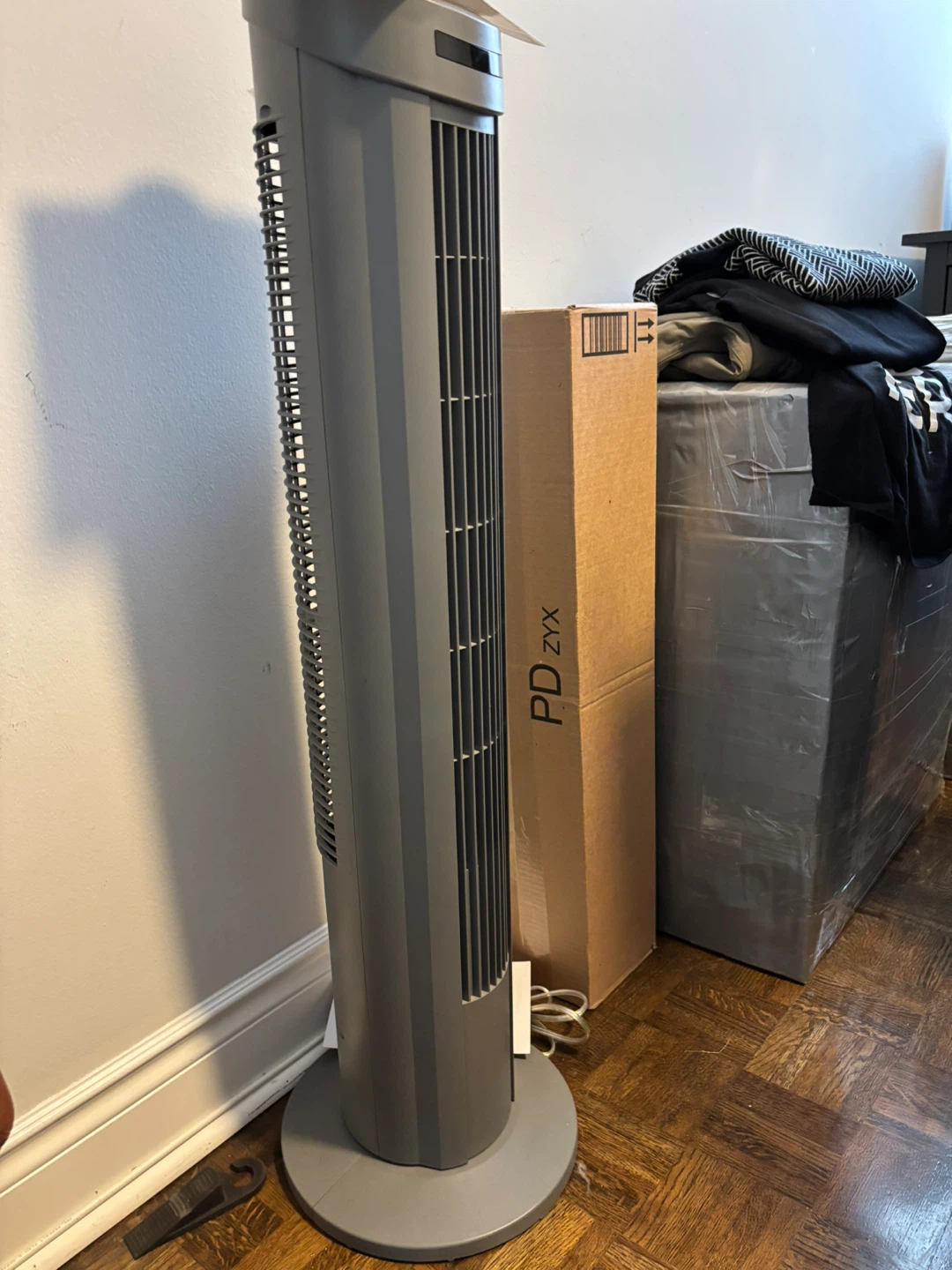 Tower Fan - Gray - photo 2
