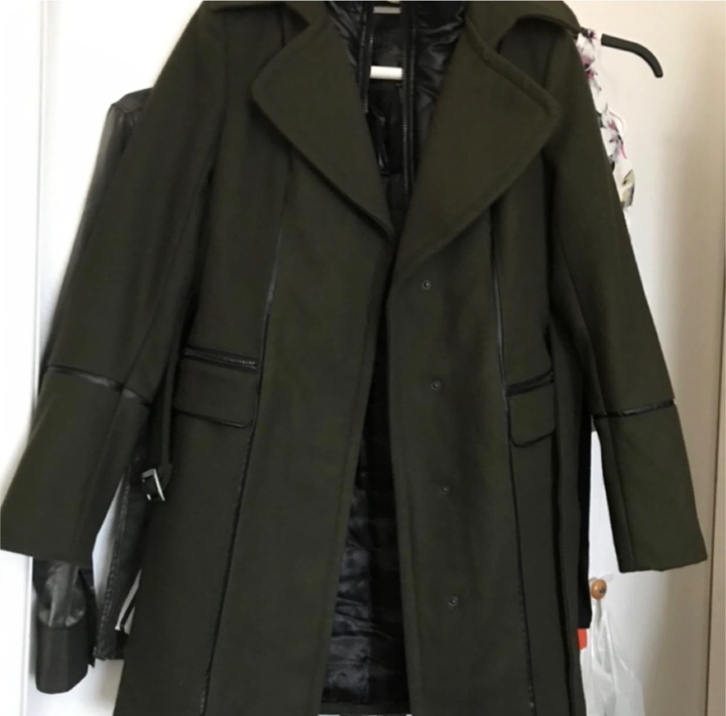 NWT- Buffalo David Bitton Wool Blend Coat XS