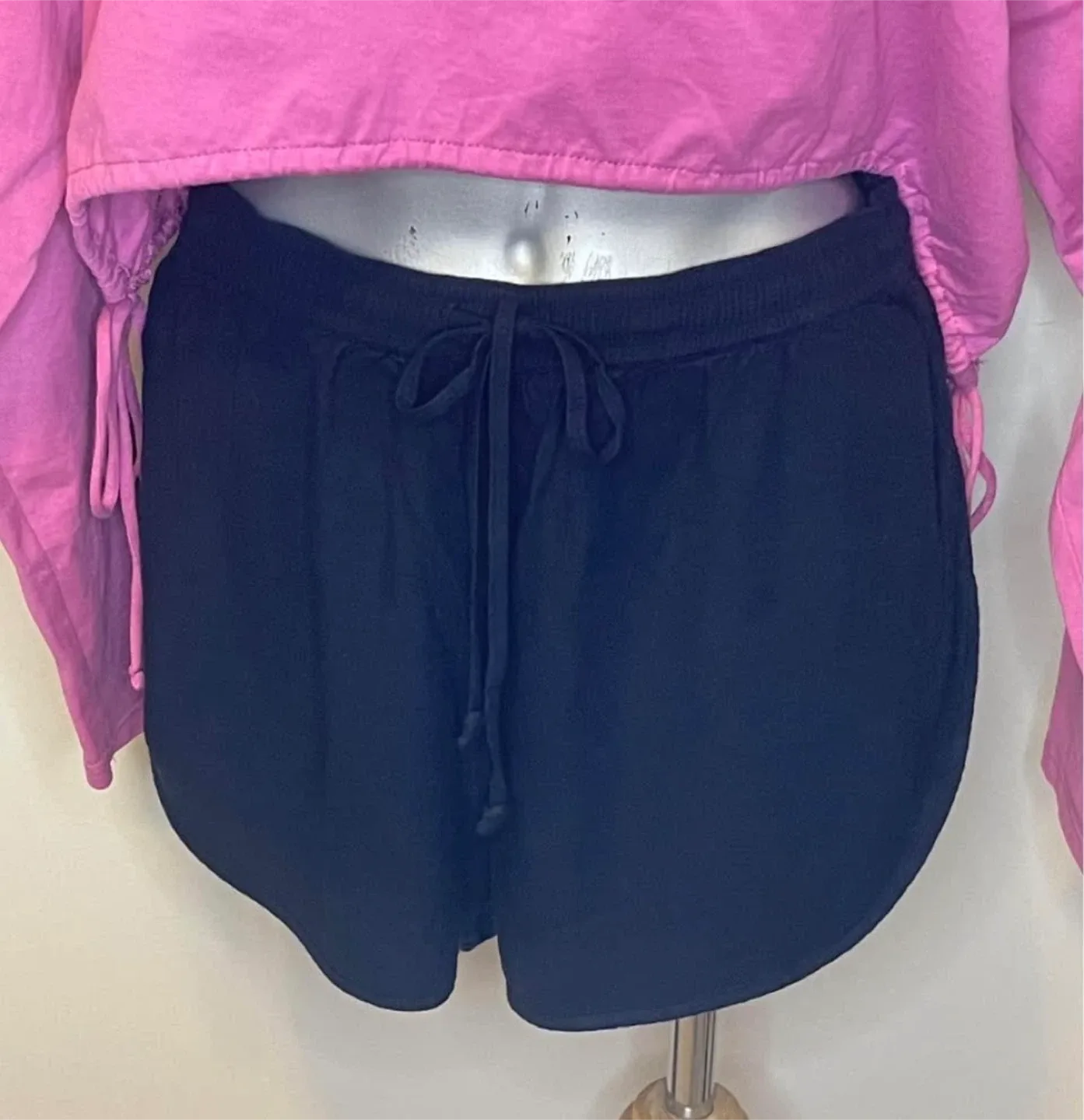 Talula navy blue short size S