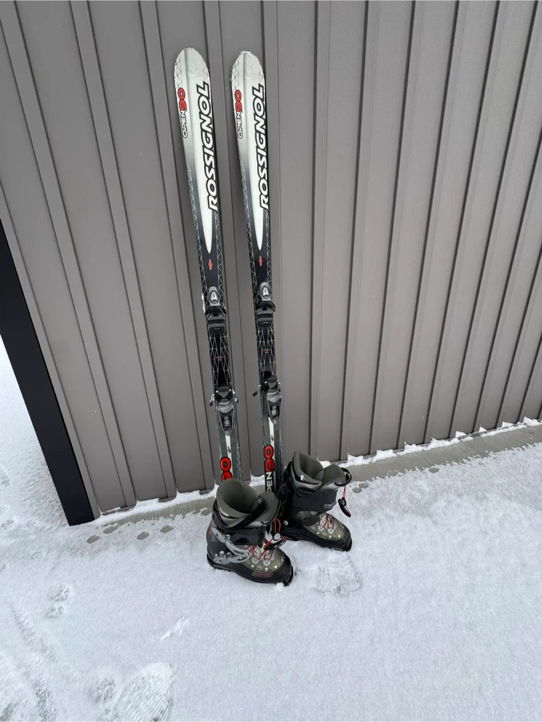 Rossignol Open 90 Skis & Boots