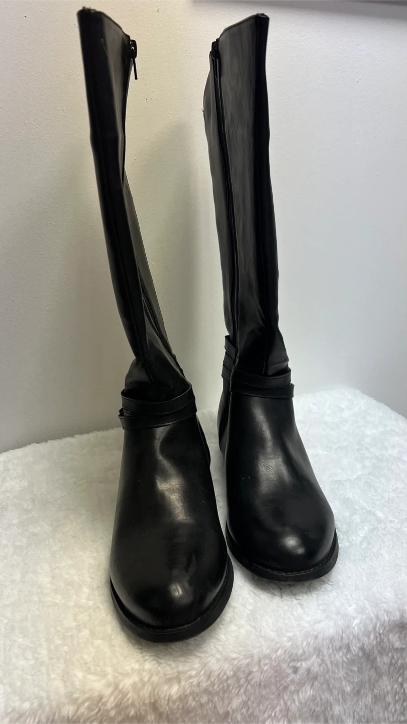 Black Knee-High Boots - photo 3