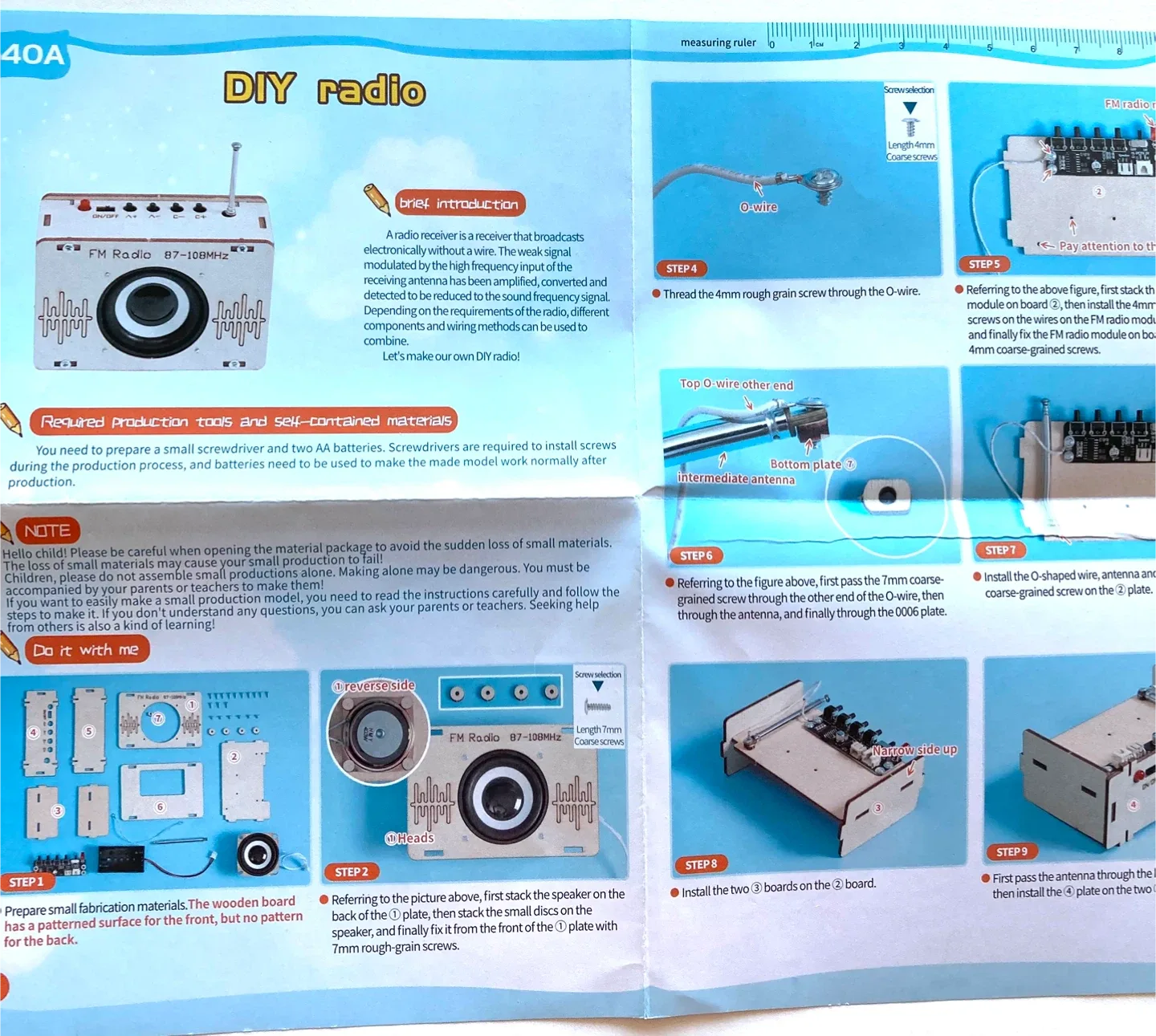 Xmas gift DIY Radio Kit for a crafty kid image indicator(3)