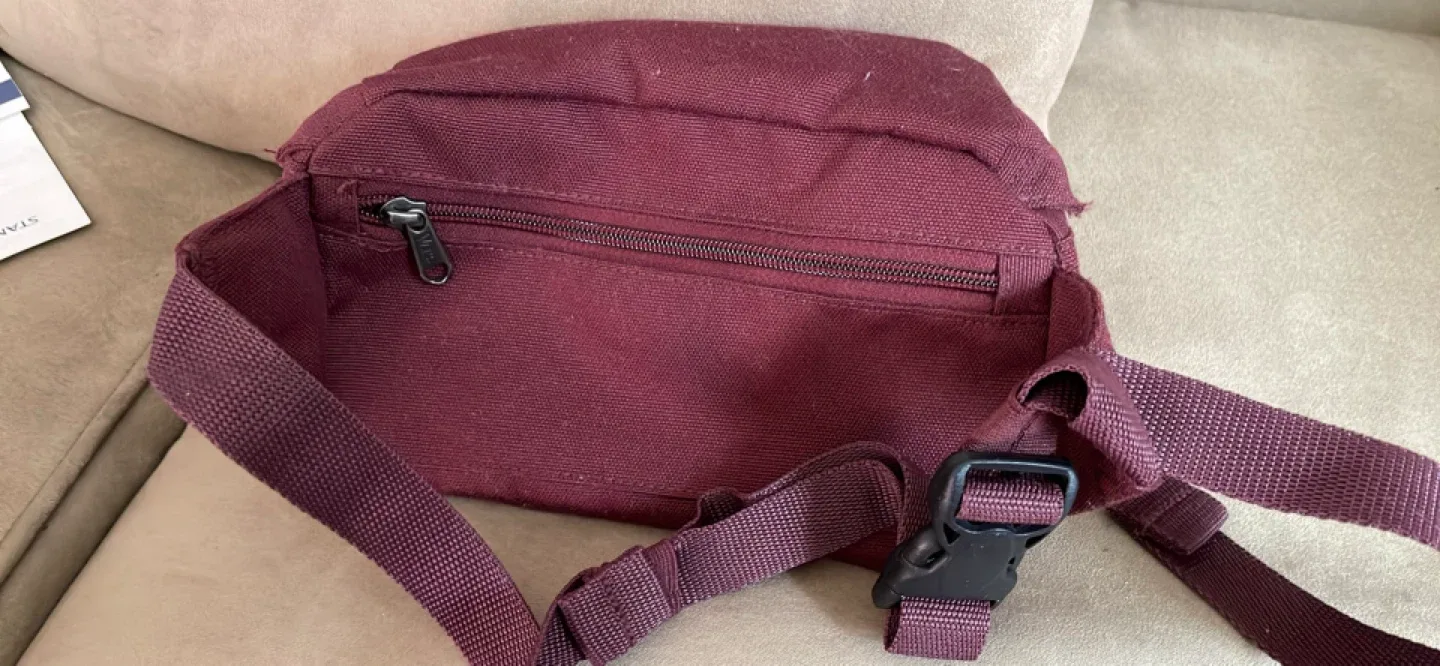 Vans burgundy belt bag image indicator(2)