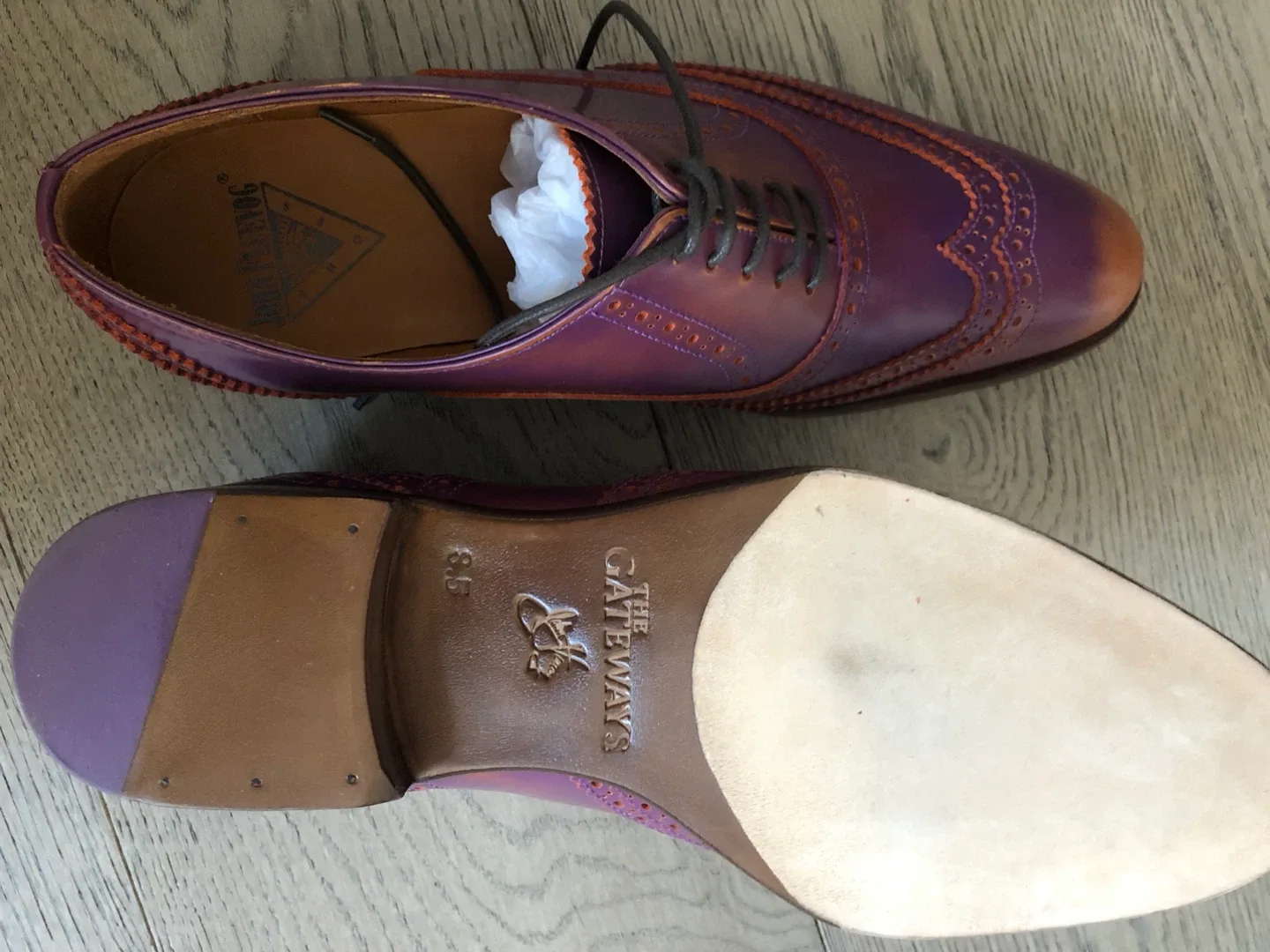 John Fluevog Dress Shoes - Size 8.5 image indicator(3)