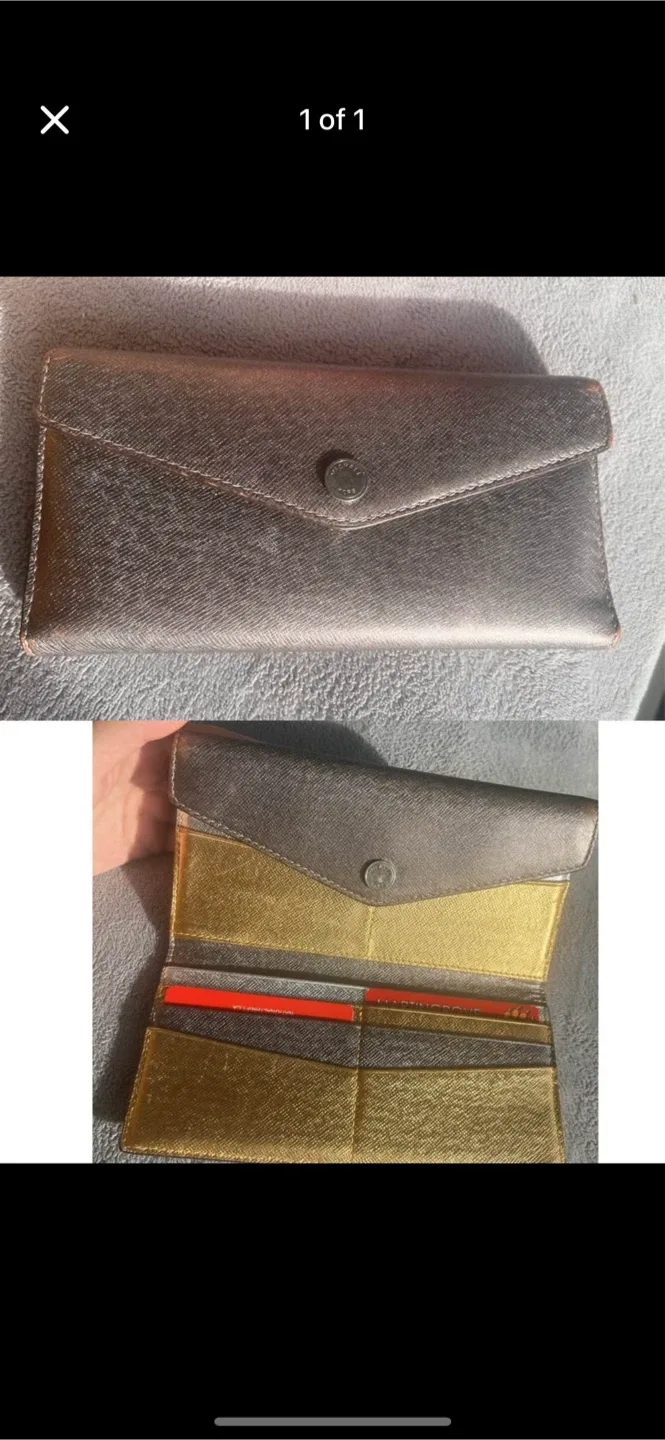 Michael Kors Metallic Wallet