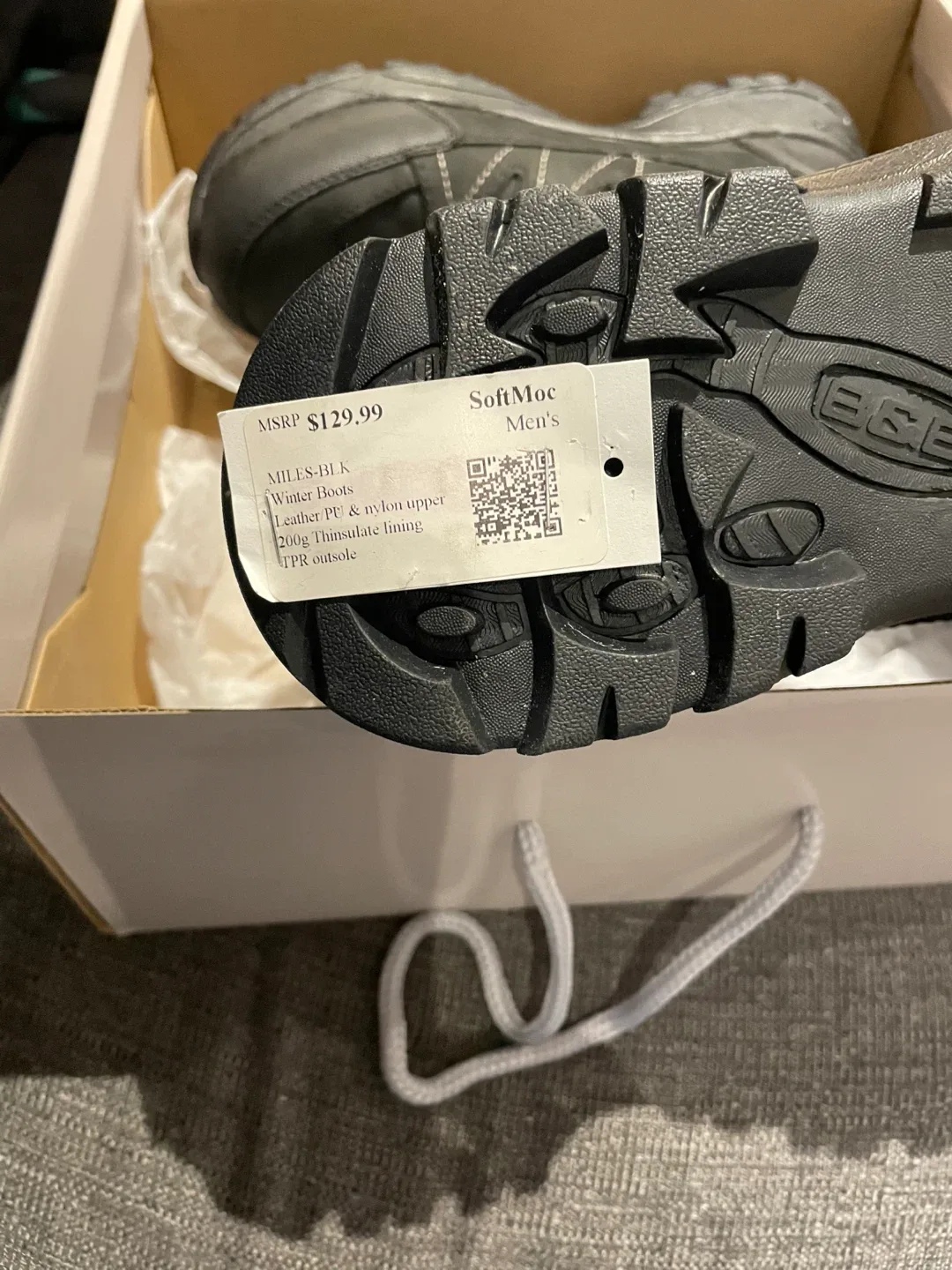 SoftMoc MILES-BLK Waterproof Winter Boots image indicator(3)